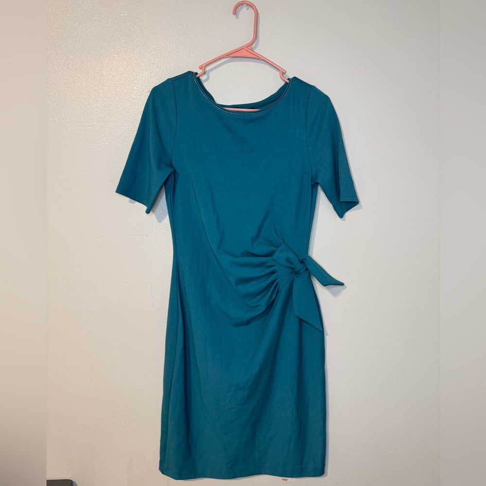 White House Black Market Teal Dress
